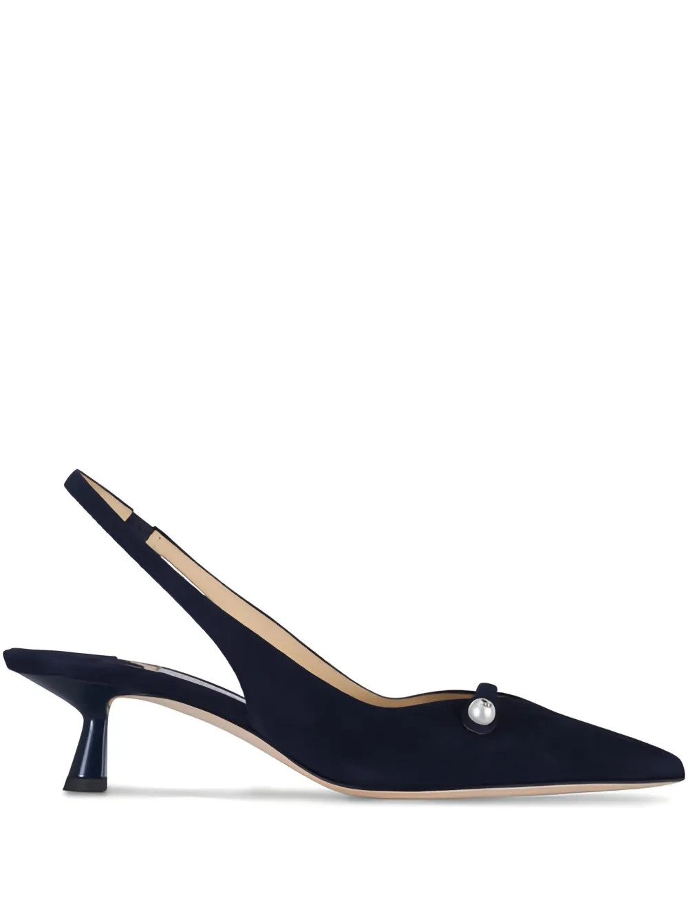 Jimmy ChooAmita pearl suede pumps | Farfetch Global