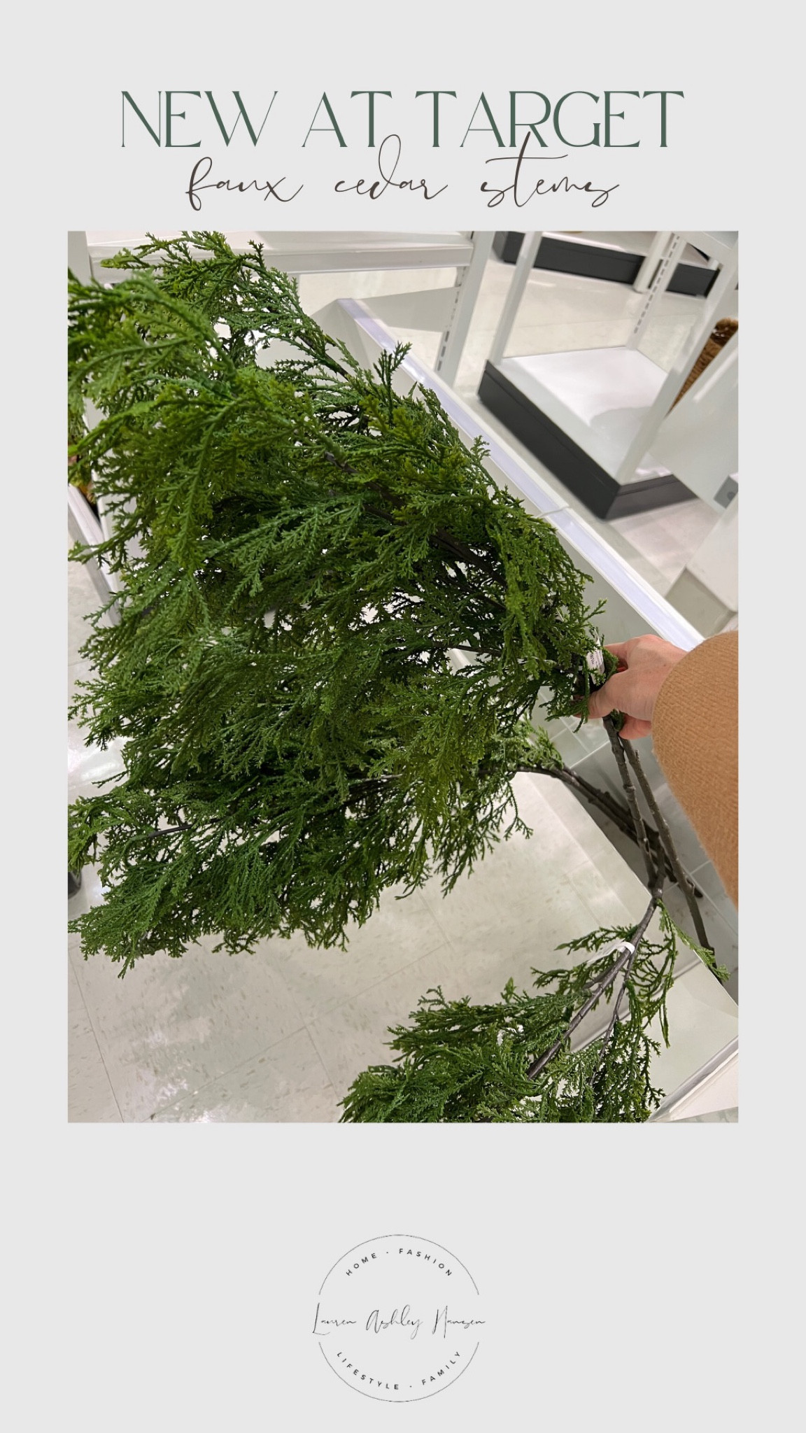 Large faux ceda stems! Each stem is pretty full and very tall! 

#LTKSeasonal #LTKhome #LTKHoliday