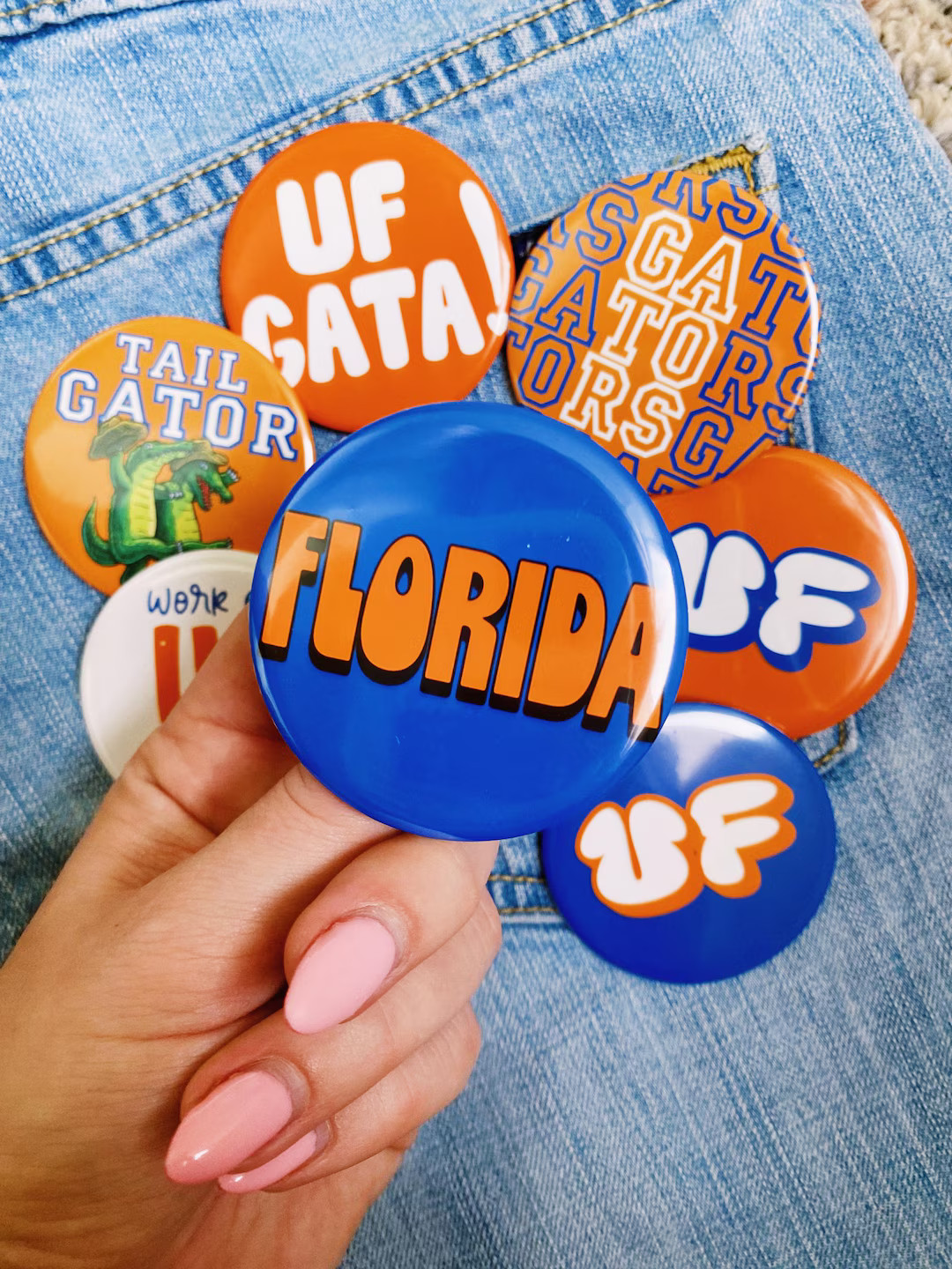 UF Gators Game Day Button Florida | Etsy (US)
