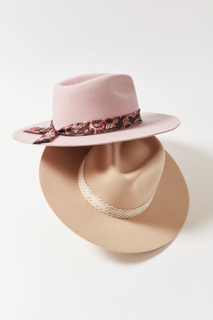 Ribbon Felt Panama Hat | Urban Outfitters (US and RoW)