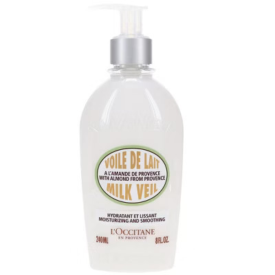 L'Occitane Almond Milk Veil Silken & Illuminate, Lightweight Body Lotion to Soften & Smooth Skin, 8 oz | Target