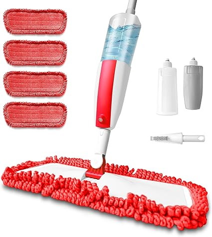 DDSNTY Mops,Spray Mops for Floor Cleaning,Spray Mop with Washable Pad,Kitchen Dry & Wet Mop with ... | Amazon (US)
