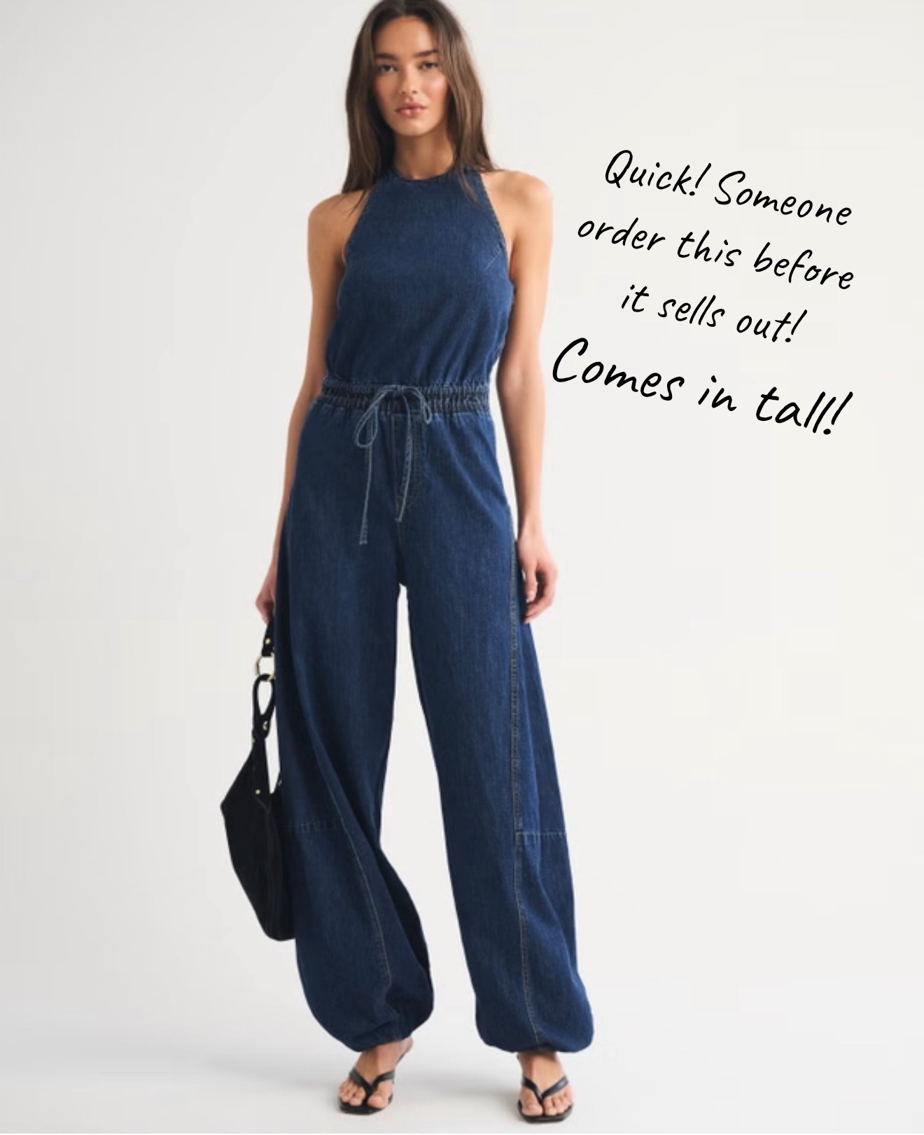 This is so adorable but is selling out in tall lengths! Reviews say legs run long 🙌🏻 and on sale 

#LTKTall #LTKOver40