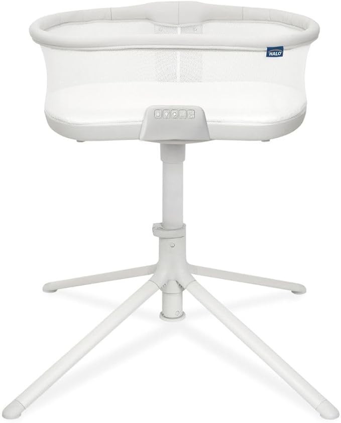 HALO BassiNest Soothing Swivel Sleeper 3.0S – Over-Bed Baby Bassinet with 360 Rotation, Adjusta... | Amazon (US)