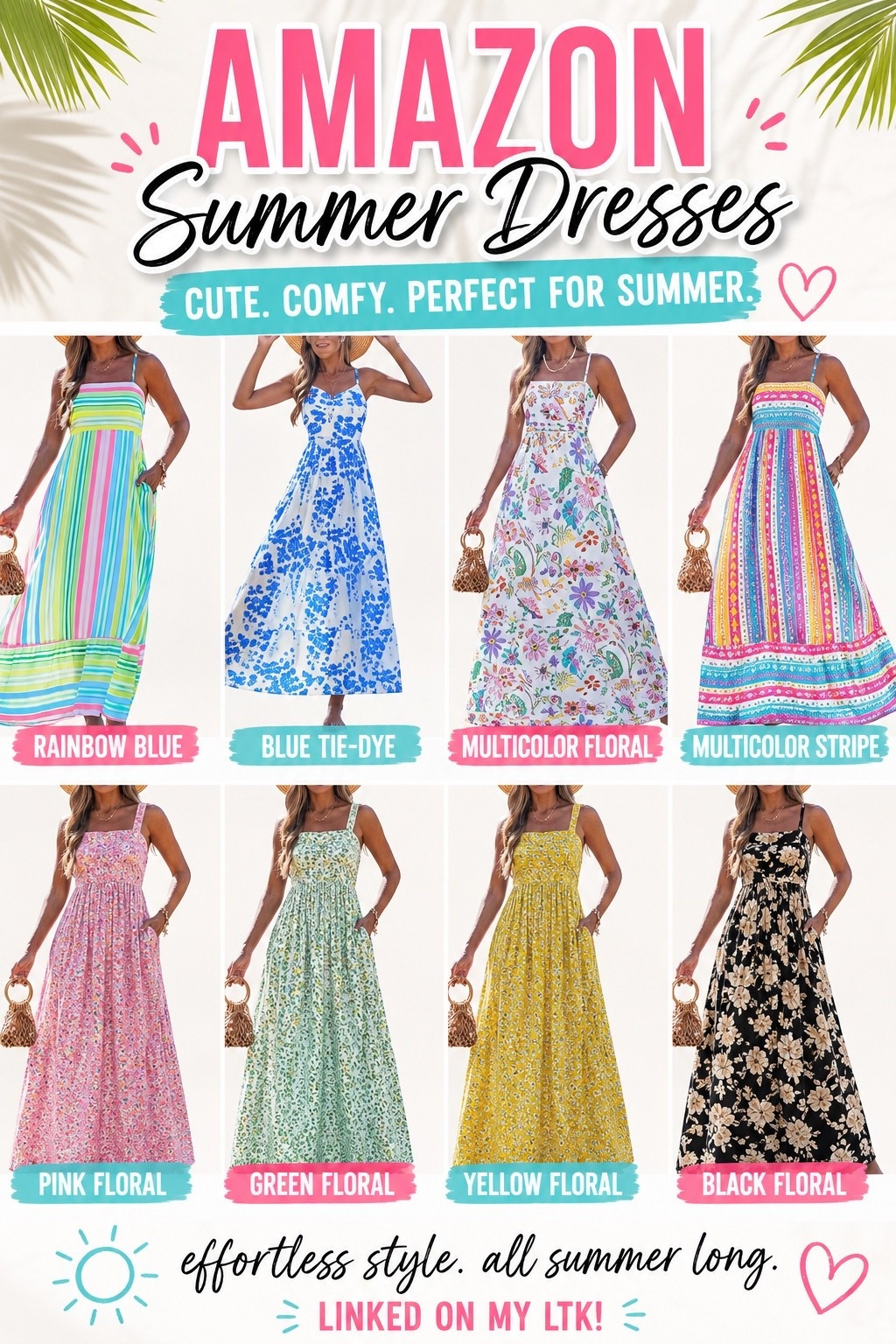 Amazon summer dresses that look way more expensive than they are ☀️🤍

#LTKgrwm #LTKootd #LTKdayinmylife