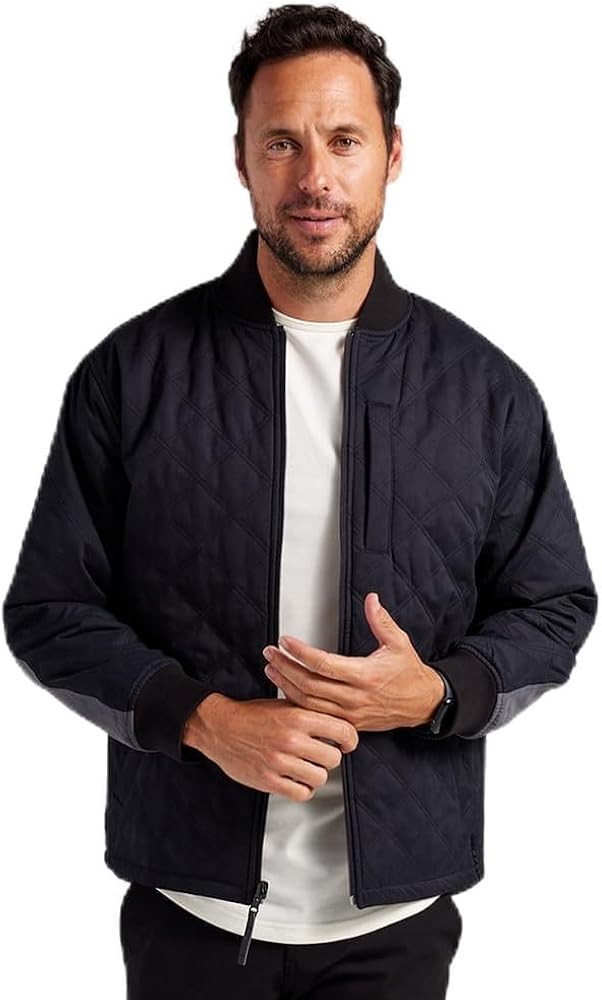 BYLT Mens Bomber Jacket - Lightweight Reversible Bomber Jacket For Men - Men's Zipper Jacket | Amazon (US)