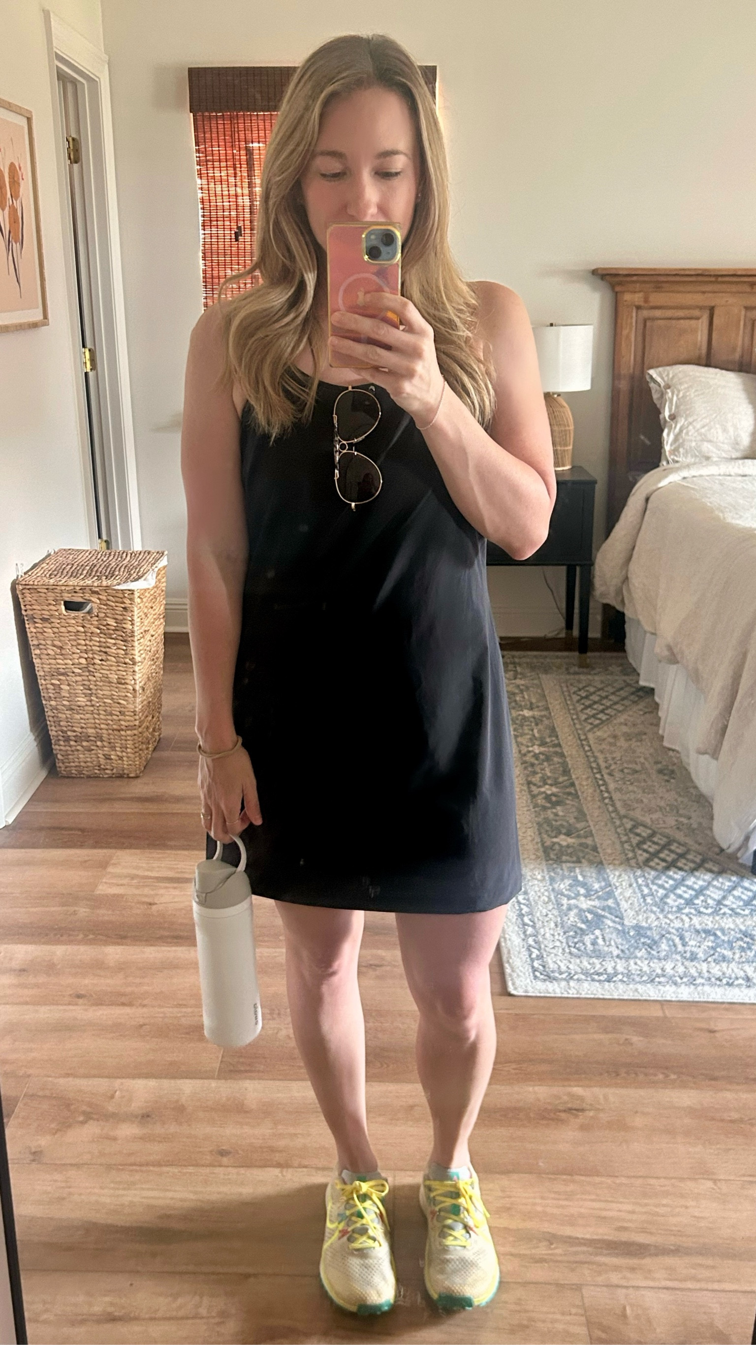 This comfortable target athleisure dress is on sale for $21! Comes in 4 great colors, has built in biker shorts and bralette! (wearing medium) 

#LTKActive #LTKFitness #LTKFindsUnder50