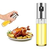 Emoly Olive Oil Sprayer, Transparent Food-Grade Glass Oil Spray，Portable Spray Bottle Vinegar Bottle | Amazon (US)