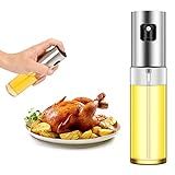 Emoly Olive Oil Sprayer, Transparent Food-Grade Glass Oil Spray，Portable Spray Bottle Vinegar Bottle | Amazon (US)