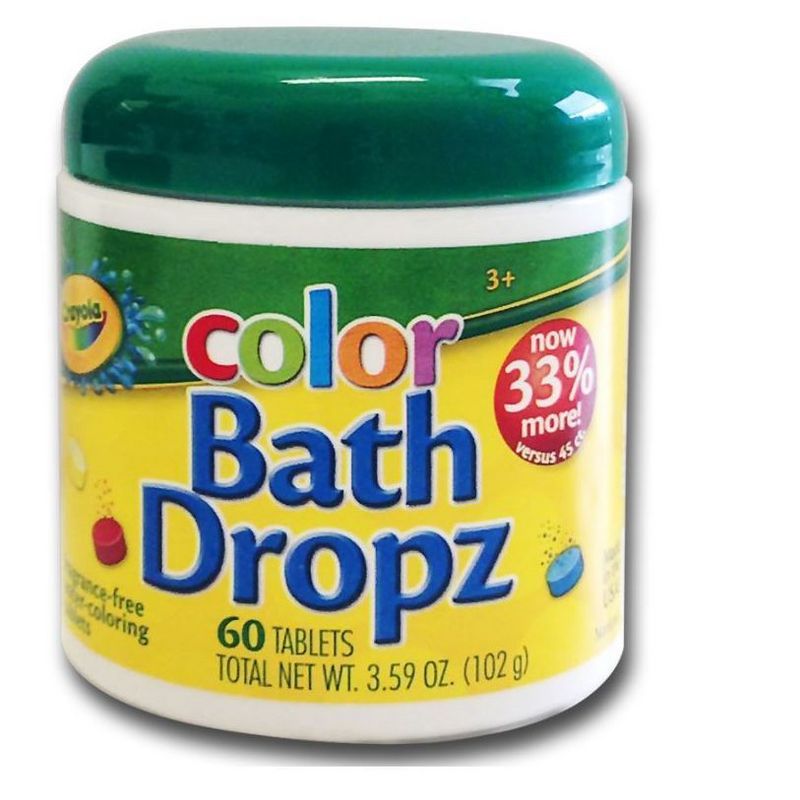 Crayola Color Bath Dropz - 3.59oz/60ct | Target