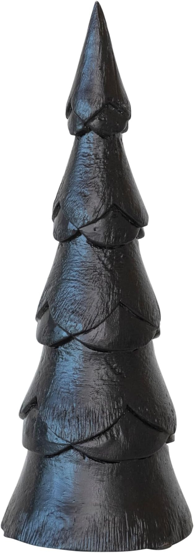 Creative Co-Op Mango Wood Christmas Tree, Black | Amazon (US)