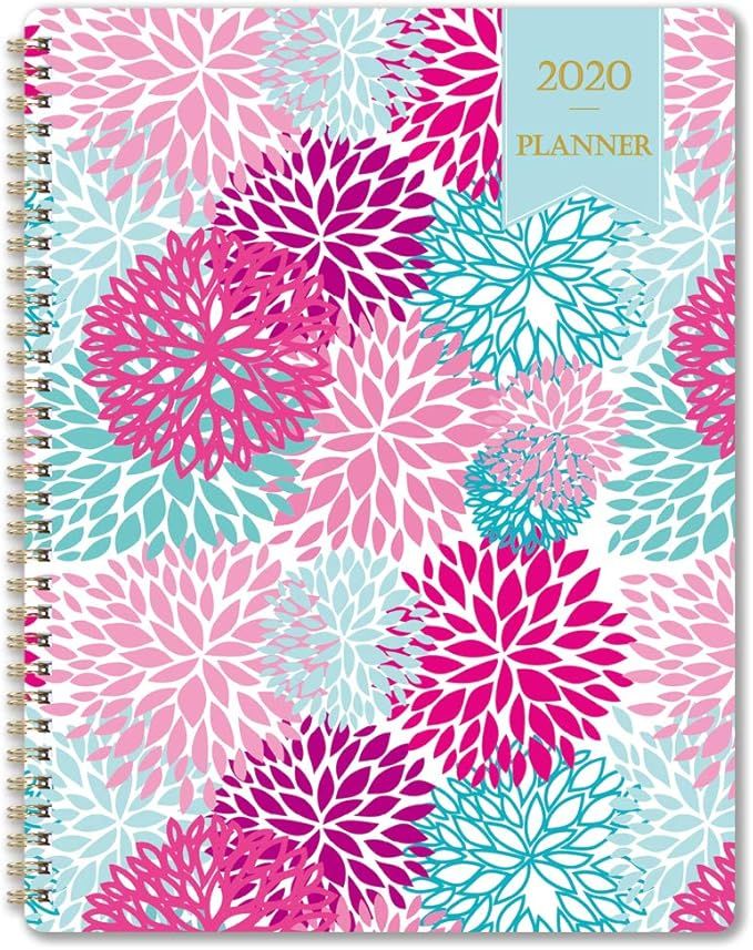 2020 Planner - 2020 Weekly Planner with Flexible Cover, Jan. 2020 - Dec. 2020, 8.5" x 11", Strong... | Amazon (US)