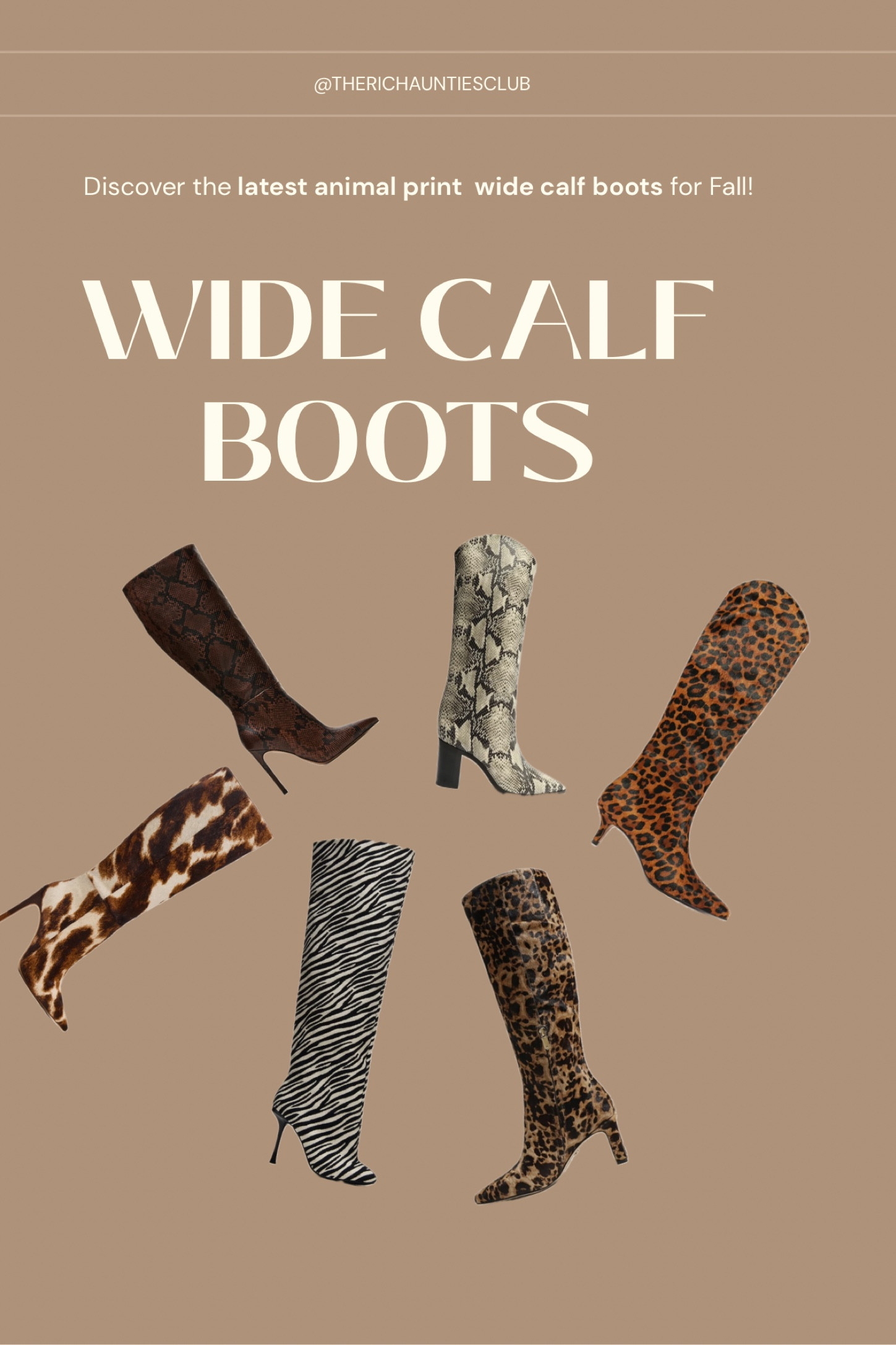 Affordable Animal Print Wide Calf Boots for Fall. Check them out!

#LTKSeasonal #LTKStyleTip