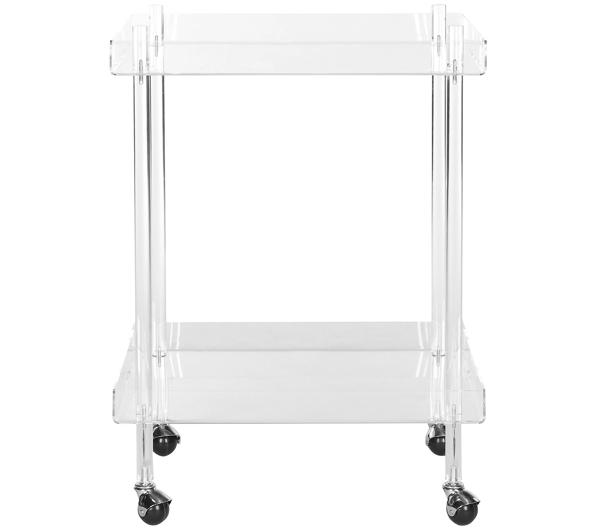 Safavieh Healy Acrylic Kitchen Cart | QVC
