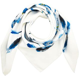 Blue Breath Printed scarf in Silk | Vilebrequin (US)