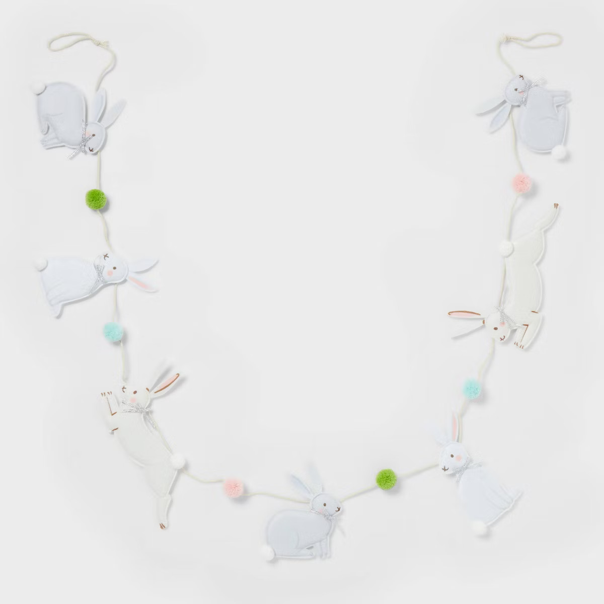 72" Felt Easter Bunnies Decorative Wall Garland - Spritz™ | Target