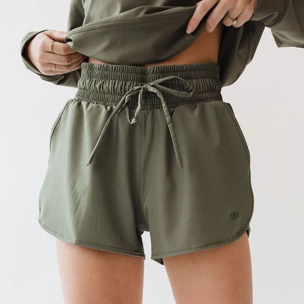Sprinter Shorts 2.0, Olive | Albion Fit