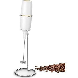 SIMPLETaste Milk Frother Handheld Battery Operated Electric Foam Maker, Drink Mixer with Stainles... | Amazon (US)