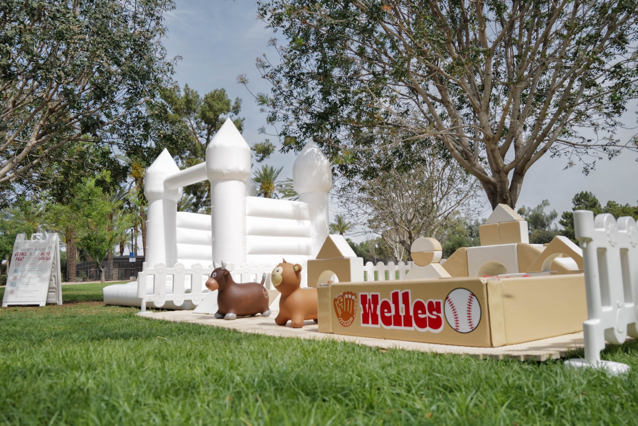 The soft play + bounce house we rented for Welles first birthday was such a hit with the babies and toddlers!! I highly recommend. We used a company called soft play rentals who helped stick to theme! I threw in some blow up balls and bats just for fun ⚾️ ⭐️ 

#LTKmomlife #LTKstorytime #LTKKids