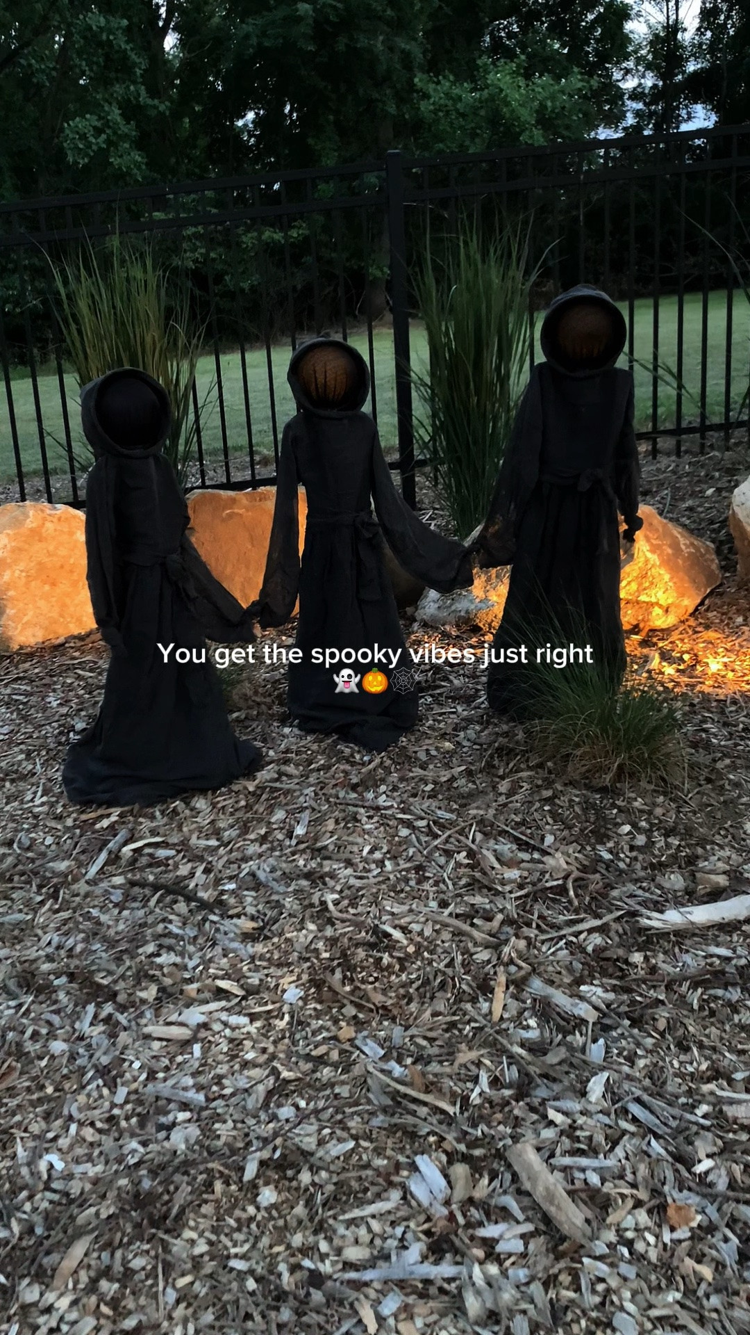 Spooky wall of reapers 👻 Fun outdoor statement Halloween decor find

#LTKHome #LTKSeasonal #LTKSaleAlert