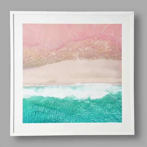 Minted® Secret Beach Framed Art by Jessica C. Nugent | Pottery Barn Teen