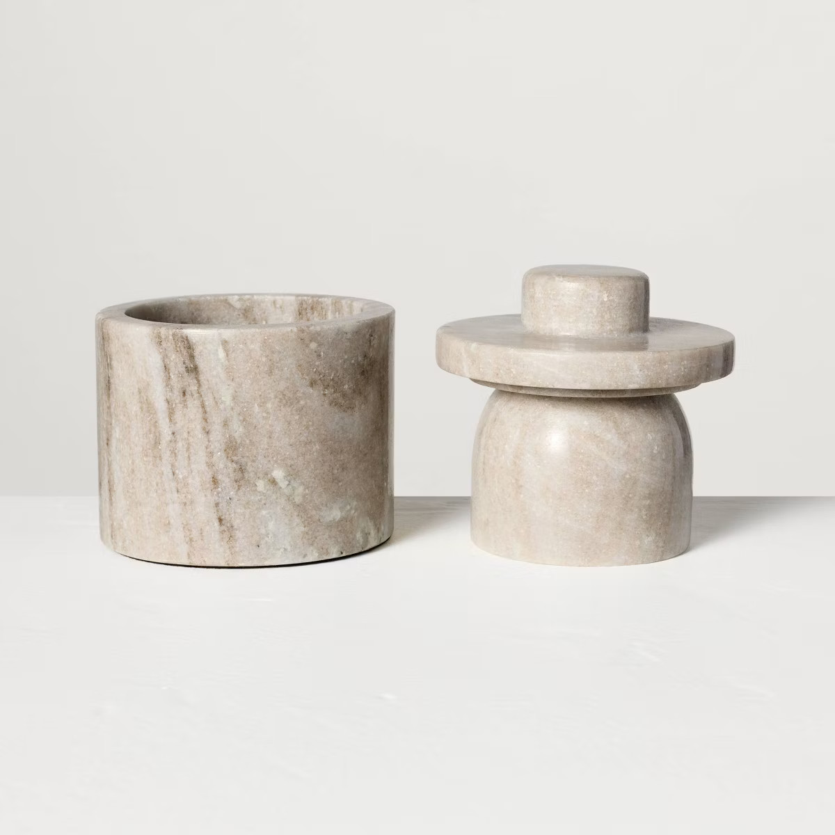 Marble Butter Keeper Warm Gray - Hearth & Hand™ with Magnolia | Target