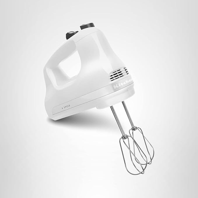 KitchenAid 5 Ultra Power Speed Hand Mixer - KHM512, White | Amazon (US)