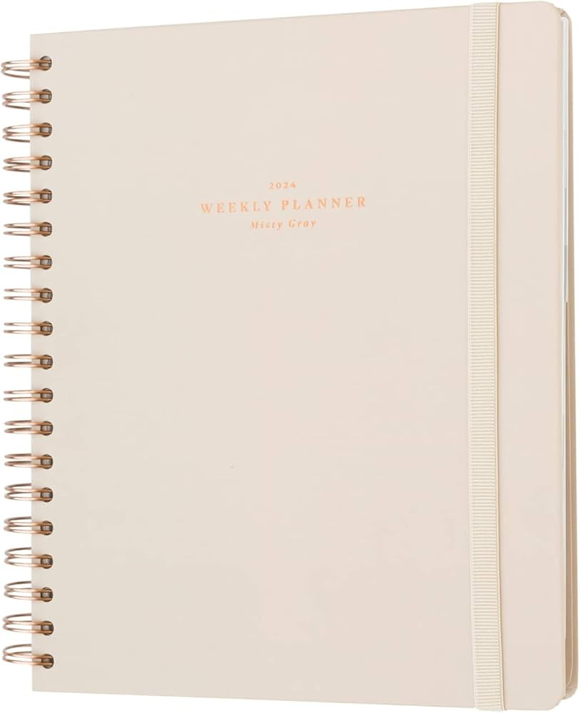 Kokonote Misty Gray Planner 2023-2024 Weekly Planner | 8.3" x 9.8" | August 2023 - December 2024 ... | Amazon (US)