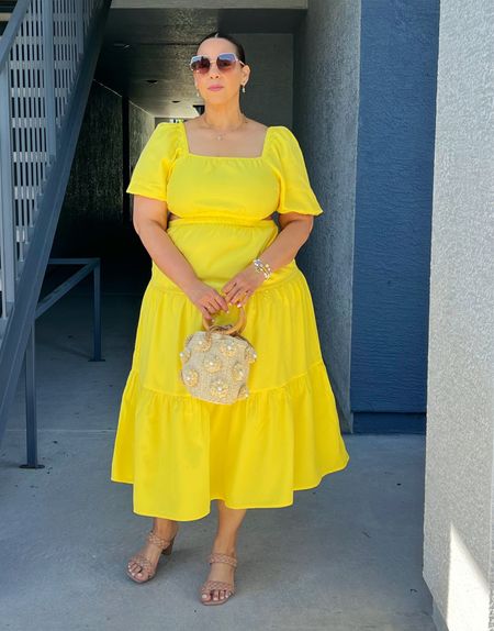 Yellow Dress 🍋🍋 #yellow #yellowdress

#LTKcurves #LTKstyletip #LTKFind