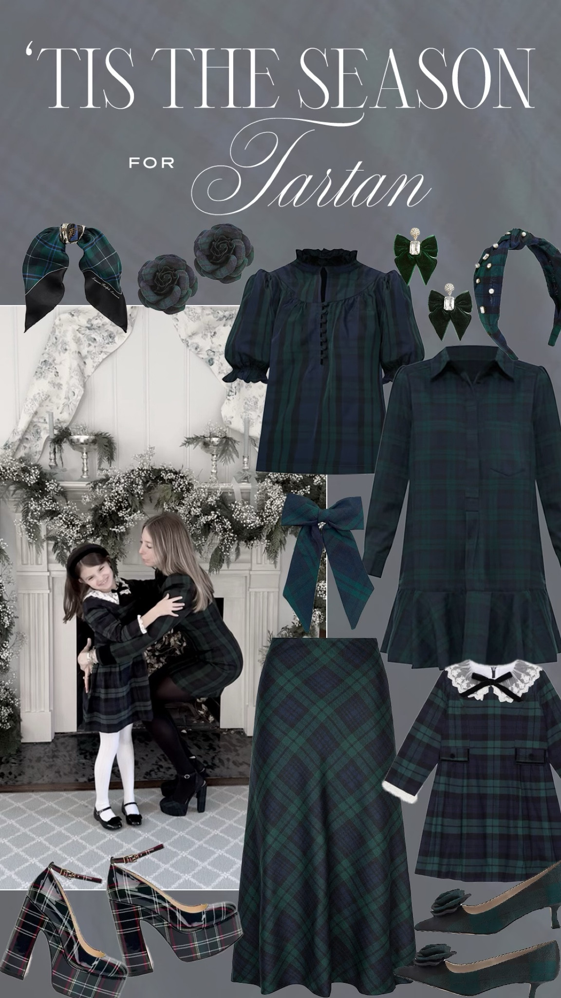 This the season… for tartan! So chic and festive🤍