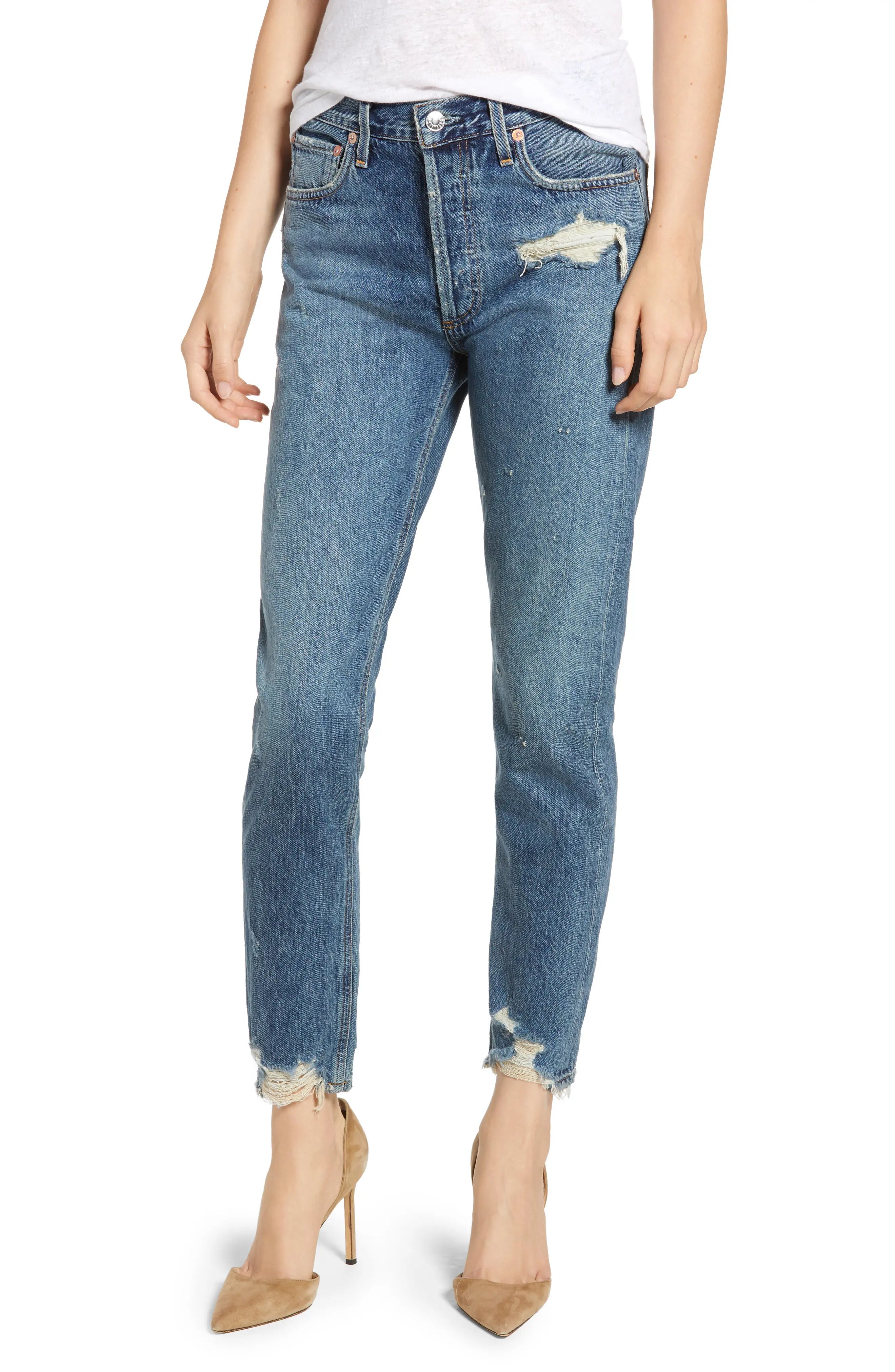 AGOLDE Jamie High Rise Classic Jeans (Grade) | Nordstrom