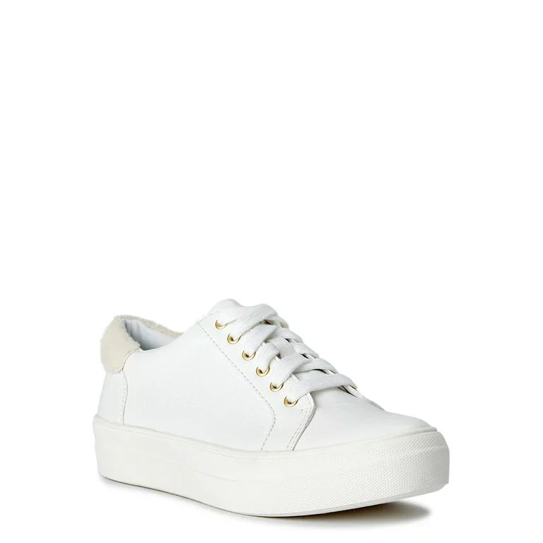 Scoop Women's Faux Croc Sneakers - Walmart.com | Walmart (US)