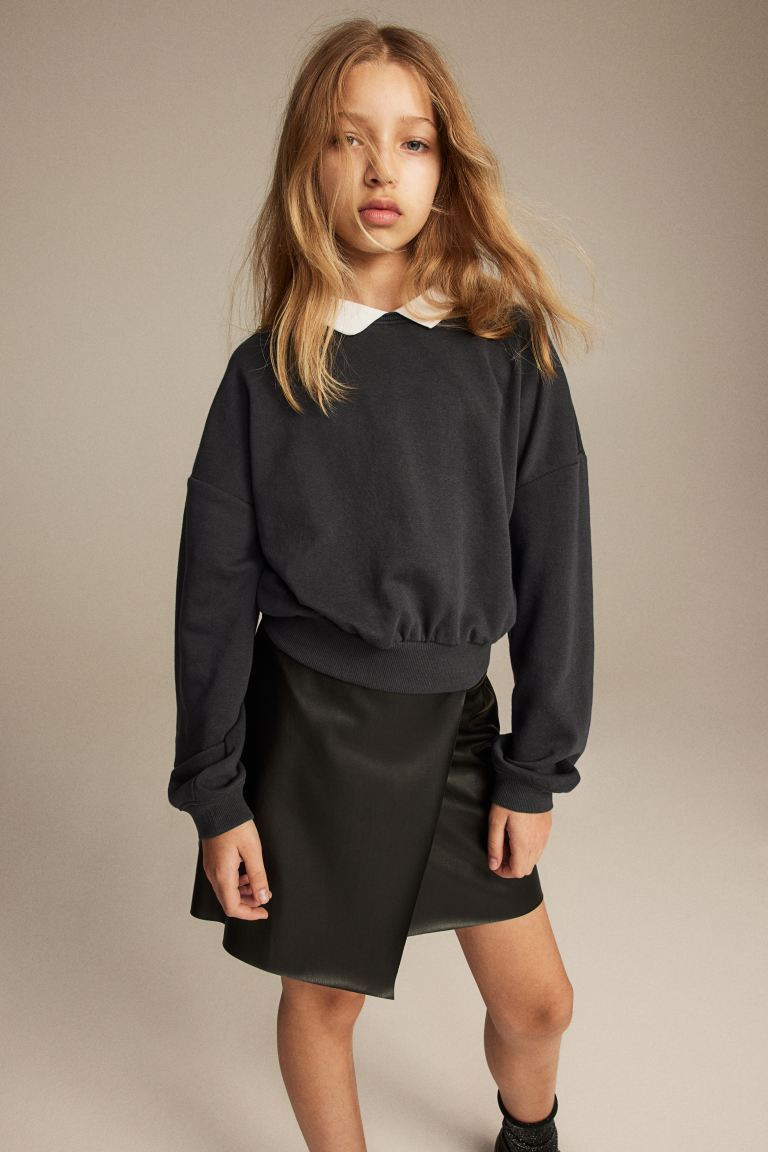 Sweatshirt - Dark gray - Kids | H&M US | H&M (US + CA)