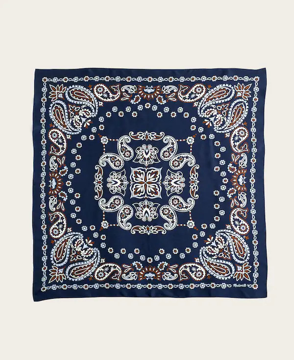 Medium Silk Bandana | Madewell