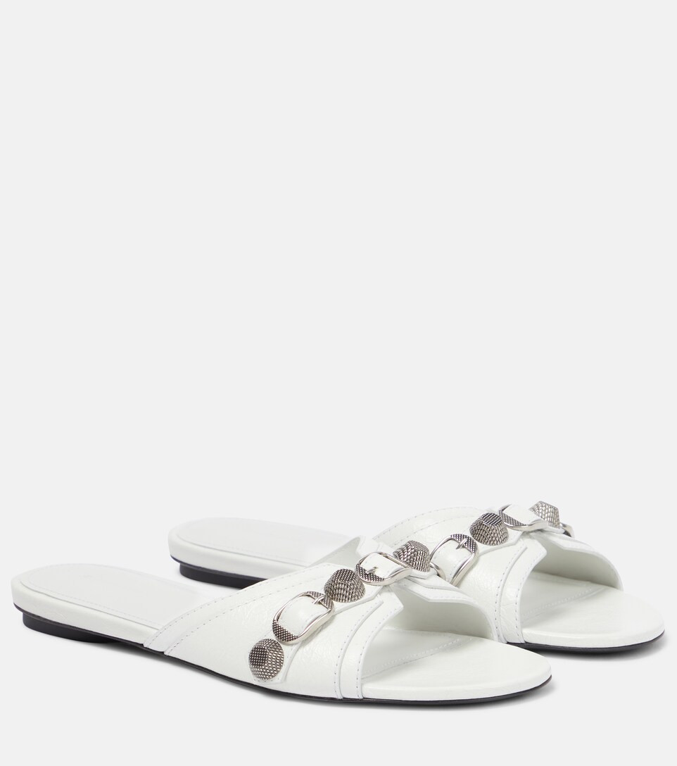 Pantoletten Cagole aus Leder | Mytheresa (DACH)