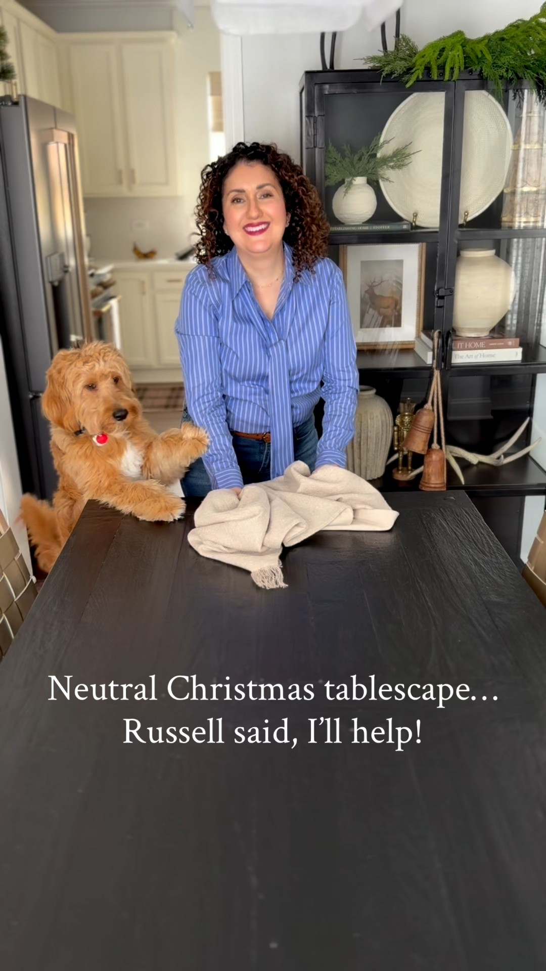 I don’t have endless amounts of storage space so I like to keep my tablescape basics neutral. This way I can use them in any season or holiday! My dinnerware is perfect for everyday use and looks elevated for the holidays with a cloth napkin and vintage napkin ring. 

I opted for faux candles on my candelabra because I never want a scent to interrupt the taste of the meal. 

While I love the brass and winter white color combo, I did add a few green Norfolk stems to add a touch of color. 

#LTKHome #LTKHoliday #LTKSaleAlert