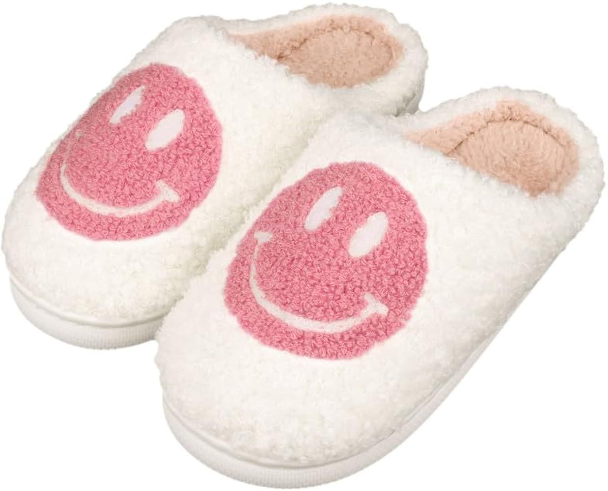 CWODOR Kids Slippers Boys Girls Plush Non-Slip House Slippers Cute Soft Slip-On Shoes For Little ... | Amazon (US)
