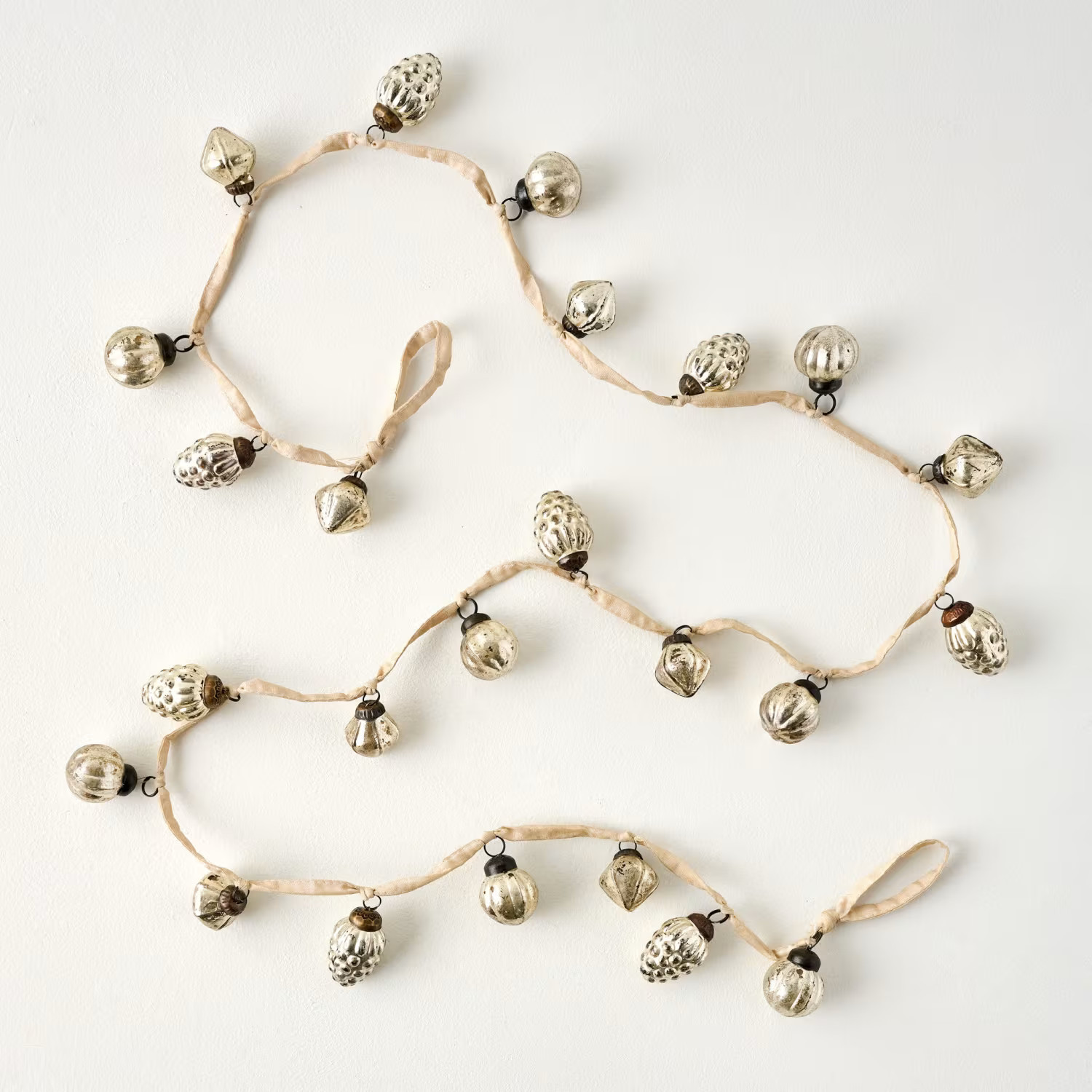 Mini Mercury Glass Garland | Magnolia