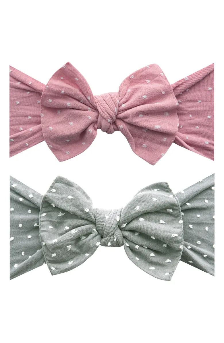 2-Pack Bow Head Wraps | Nordstrom | Nordstrom