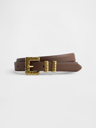 Vegan Pebble Leather Belt | Gap (US)