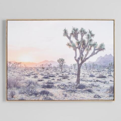 Joshua Tree By Dean Mayo Framed Canvas Wall Art | World Market