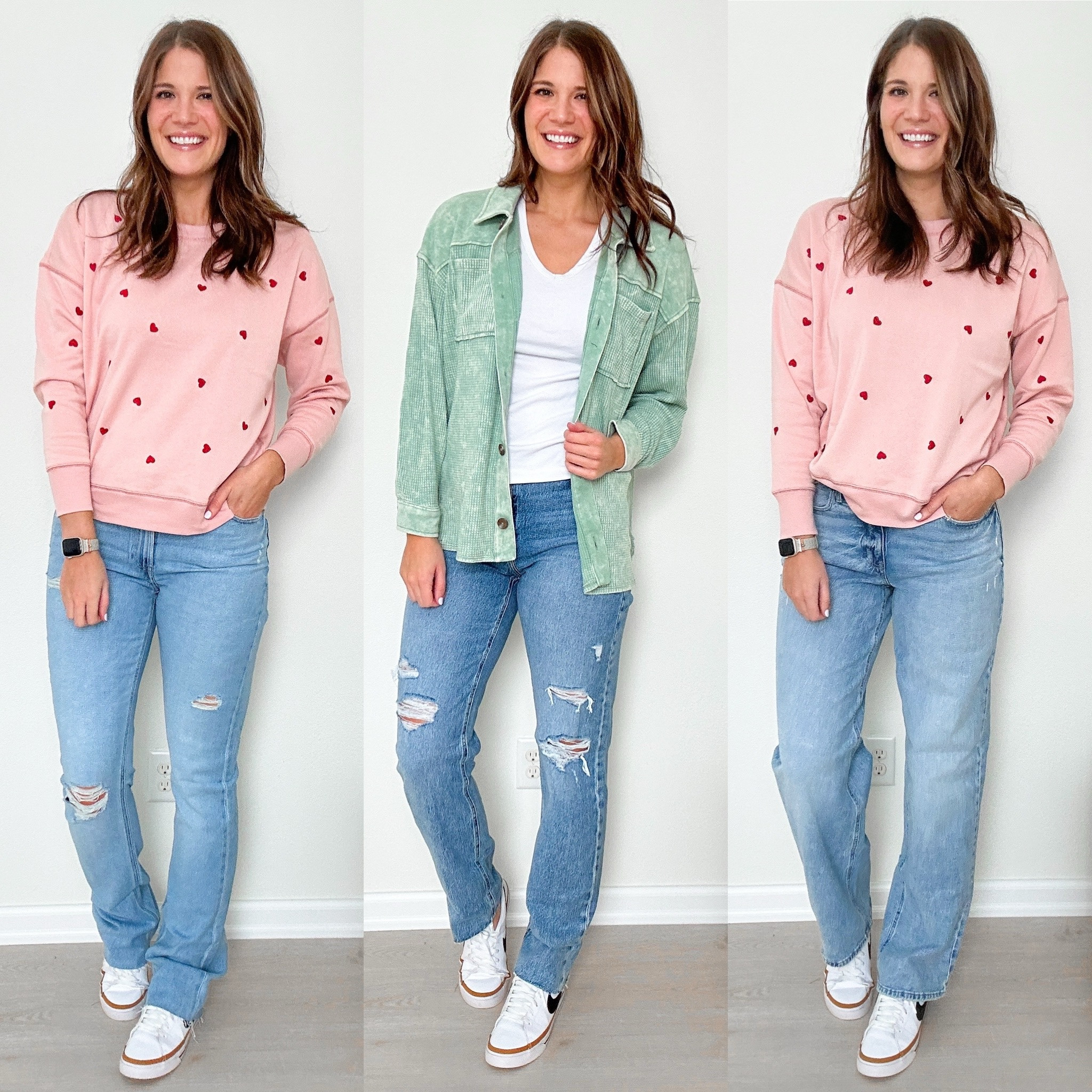 All denim shown is on sale for $35 today! I am wearing all in a size 10 or large and either long or extra long length 

#LTKfindsunder50 #LTKSeasonal #LTKMostLoved