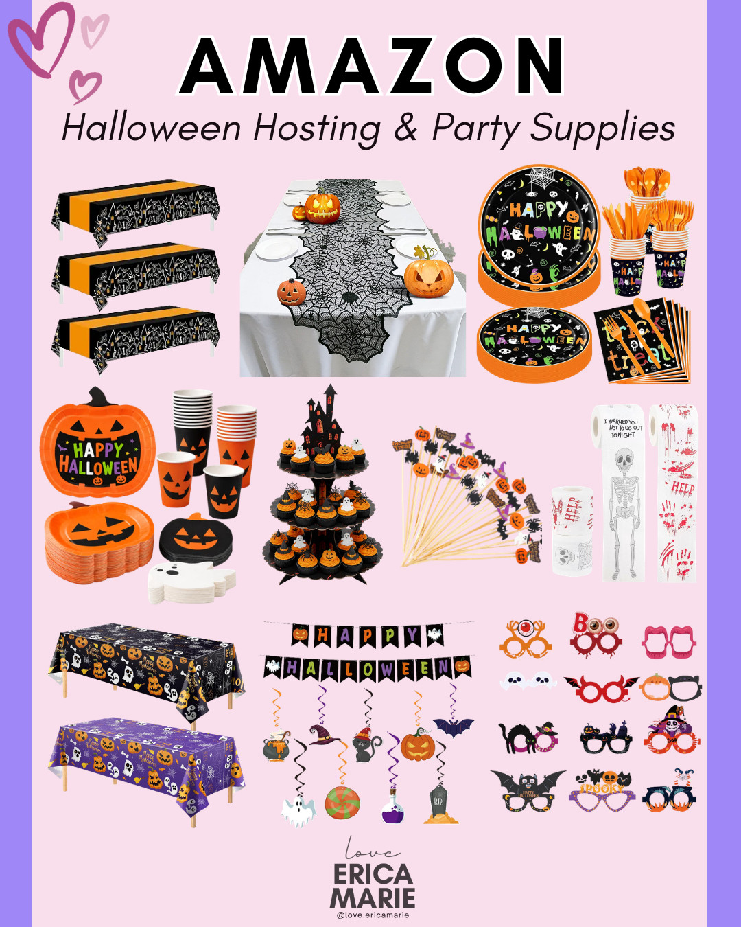 Hosting a spooky gathering this year? Whether you're throwing a full-blown Halloween party, a haunted family dinner, or a cozy movie night with friends, you need these fun and festive hosting pieces!

#HalloweenParty #SpookySeason #FallGathering #HalloweenTableDecor 

 #LTKSeasonal #LTKHome #LTKSaleAlert