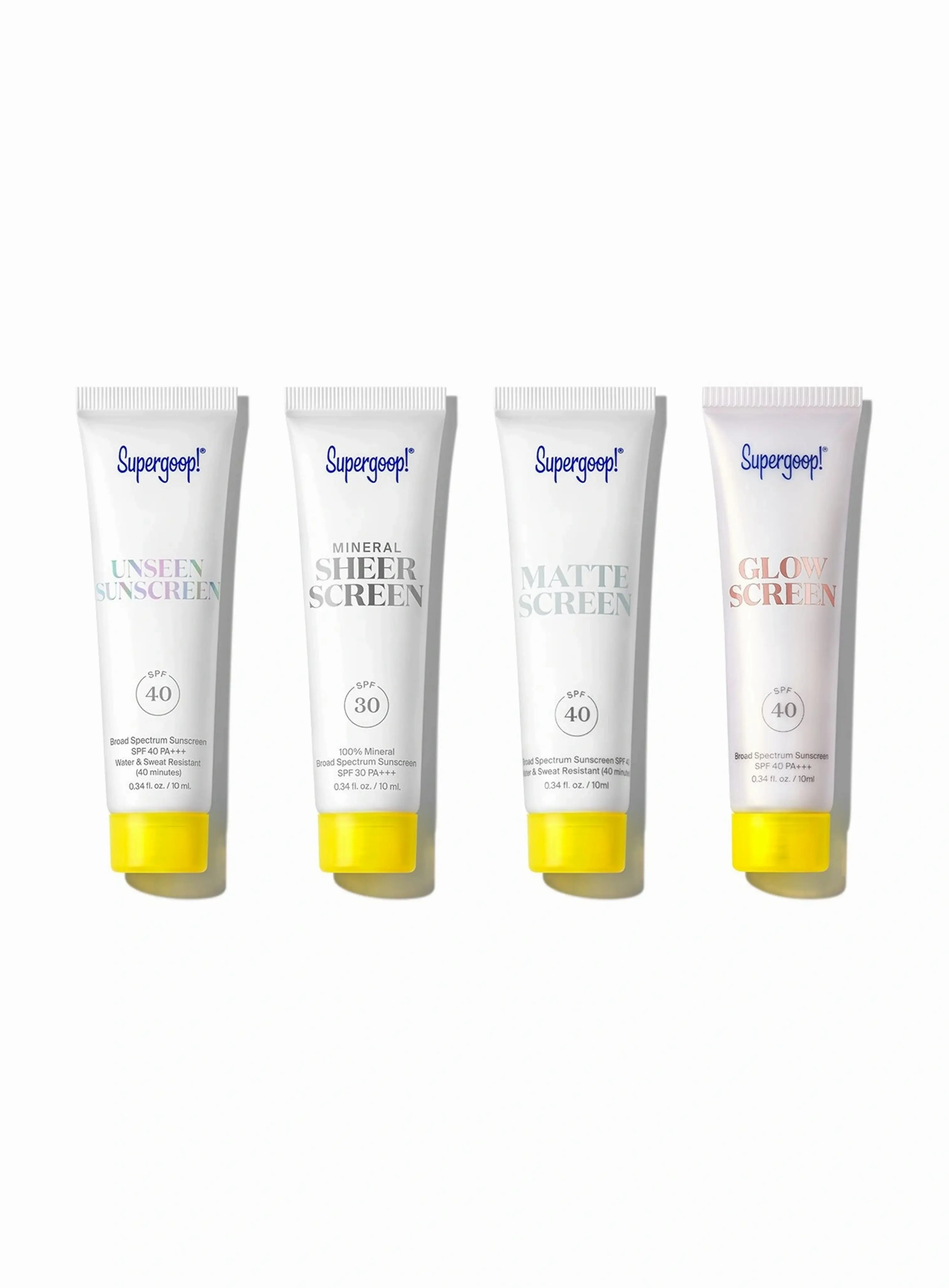 SPF Multitaskers Mini Set | Supergoop