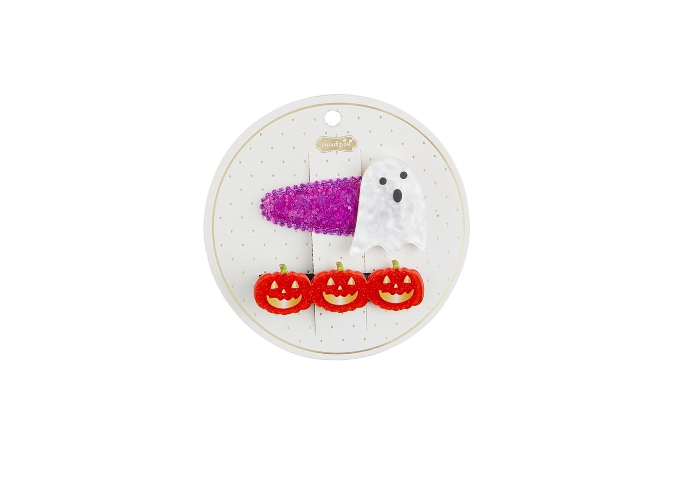 Mud Pie Baby Girl's Halloween Hair Clips, One Size | Amazon (US)