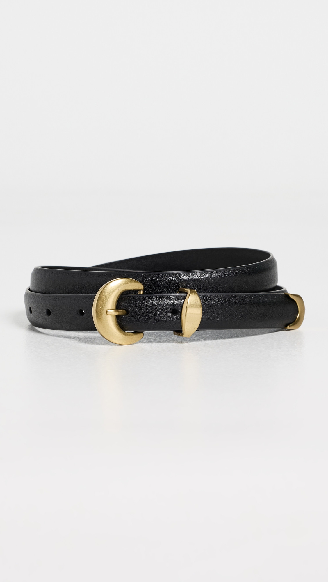 Madewell Lucie Belt True Black S | Shopbop