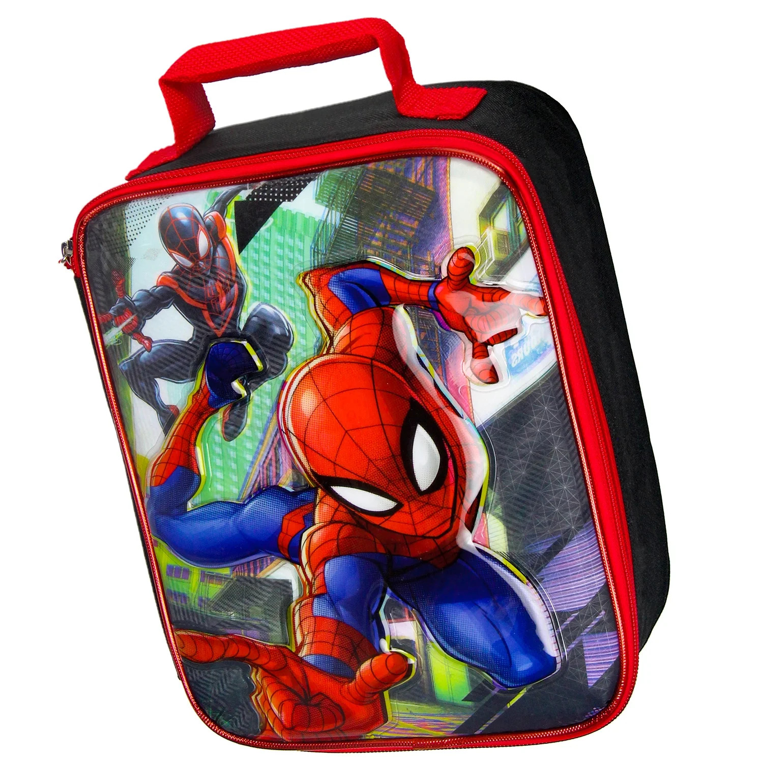 Marvel Spider-Man and Miles Morales Comic Superhero Insulated Lunch Tote 10" | Walmart (US)