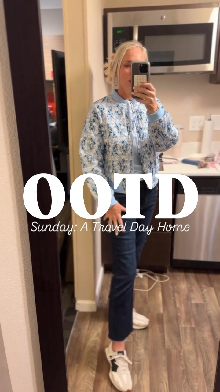 Happy Sunday, friends! Today’s travel OOTD keeps things fun yet practical as I head back home. 

I’m loving this floral embroidered bomber jacket from Amazon for a little extra flair, paired with these staple AVARA jeans that are flattering and super versatile—don’t forget to use LAURENOG15 for 15% off if you’re looking to grab a pair! My auburn tee is a comfy basic I wear on repeat, and my trusty New Balance sneakers keep my feet happy for all-day comfort on the go (they’re supportive and stylish for any midlife adventure!).

Jewelry completes the look: I’ve layered on some Amazon bracelets and earrings along with this lovely chain link heart necklace from Erin McDermott. Her designs are perfect for our age, and you can get 20% off her collection with LAUREN20 at checkout! I always feel put-together and true to my style with these pieces. 💛



#LTKFindsUnder50 #LTKOver40 #LTKMidsize