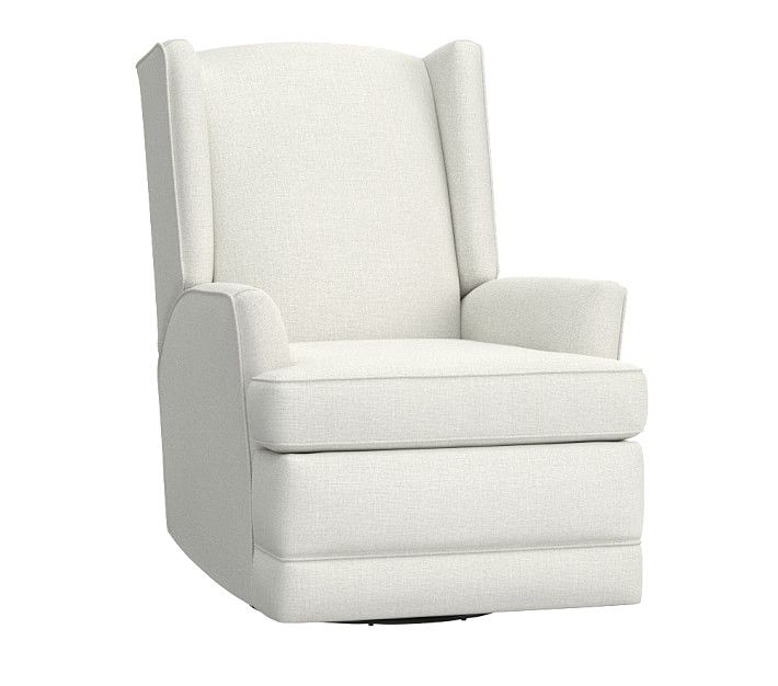 Modern Wingback Manual & Power Swivel Glider Recliner | Pottery Barn Kids