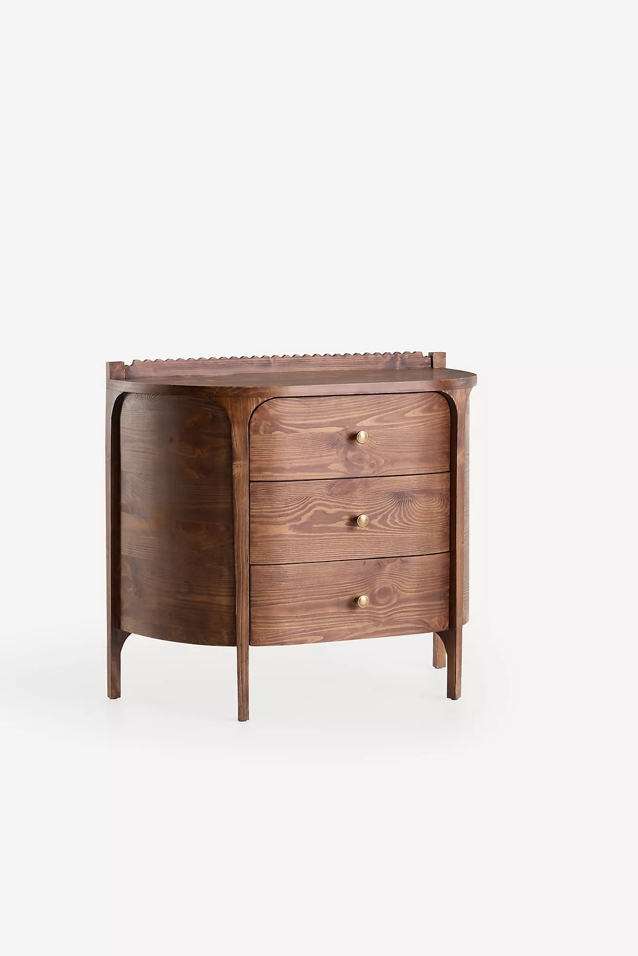 Aria Three-Drawer Wood Dresser | Anthropologie (US)